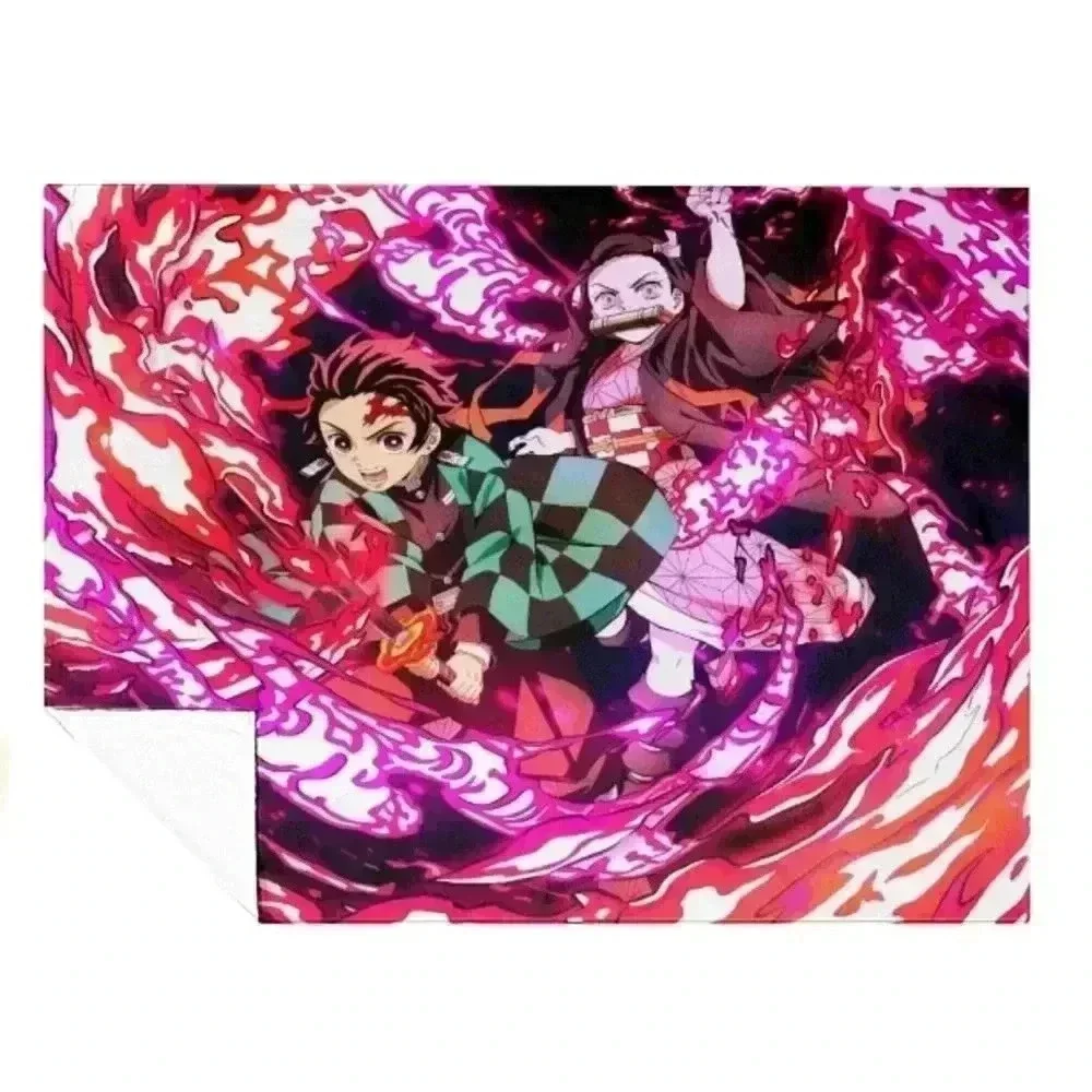 Demon Slayer Anime Kids Fleece Blanket